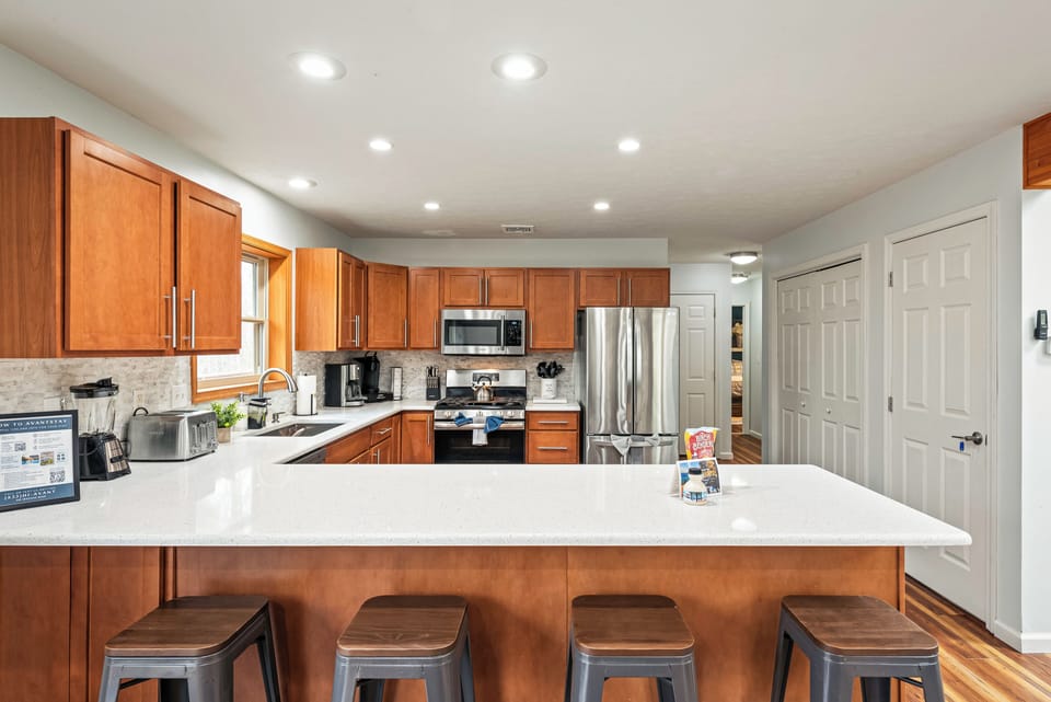 Designed for cooking and conversation.