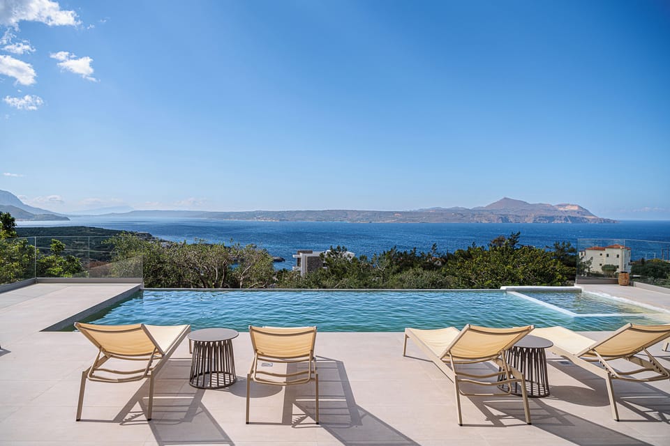  outdoor pool, terrace patio, summer, body of water, unit views, pool visible