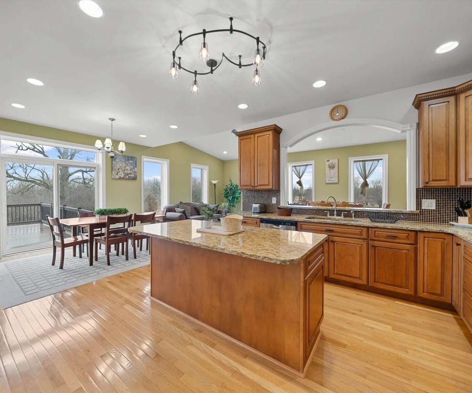 Bright and inviting kitchen perfect for gatherings and culinary creations