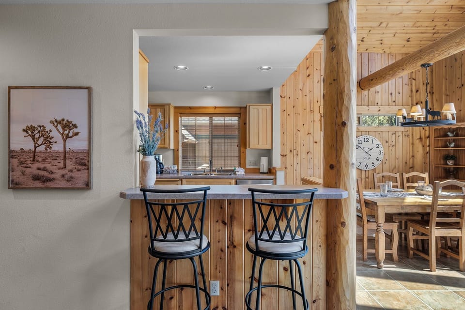 Buck's Hollow- bar seating