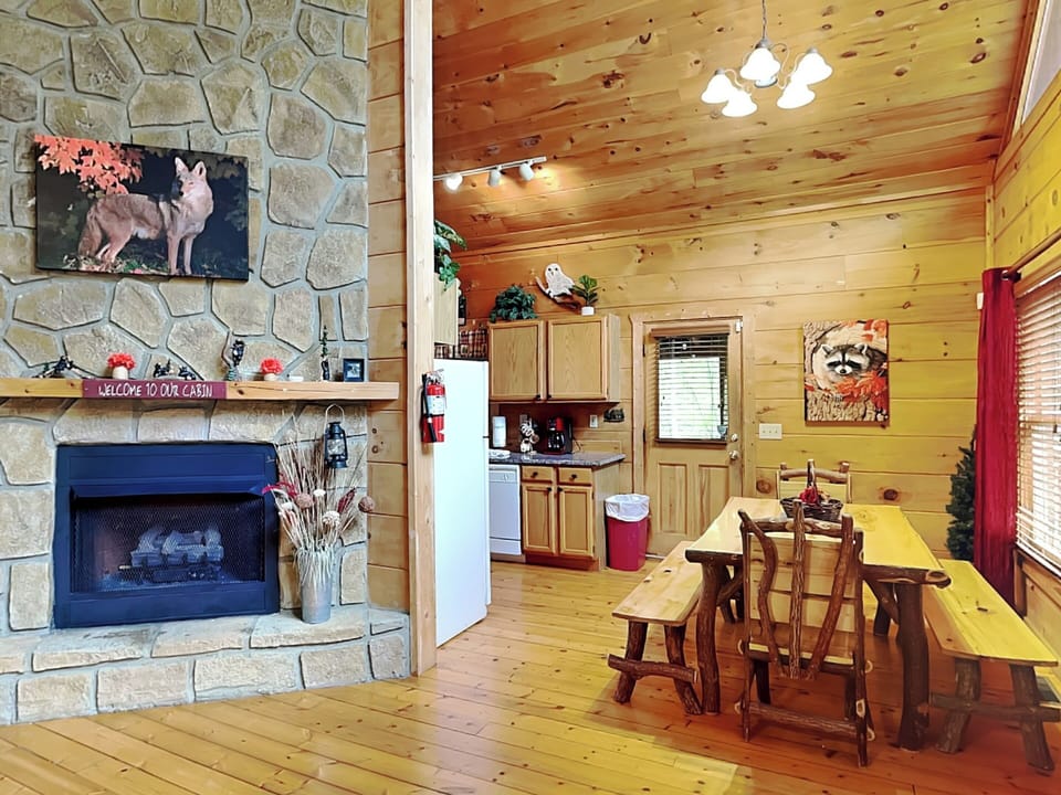 Gas Log Fireplace
