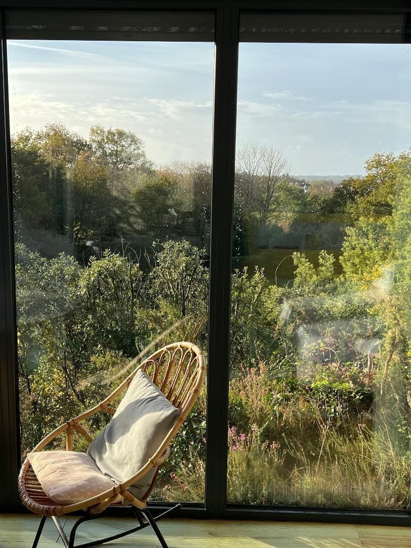 Amazing view from the living room and bedroom