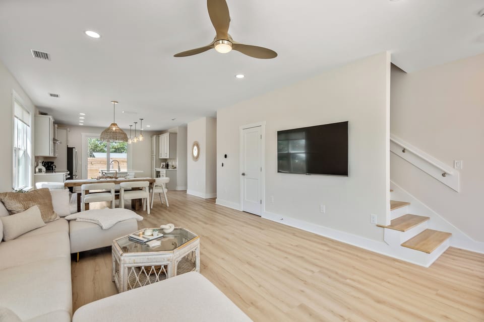 Open floor plan 