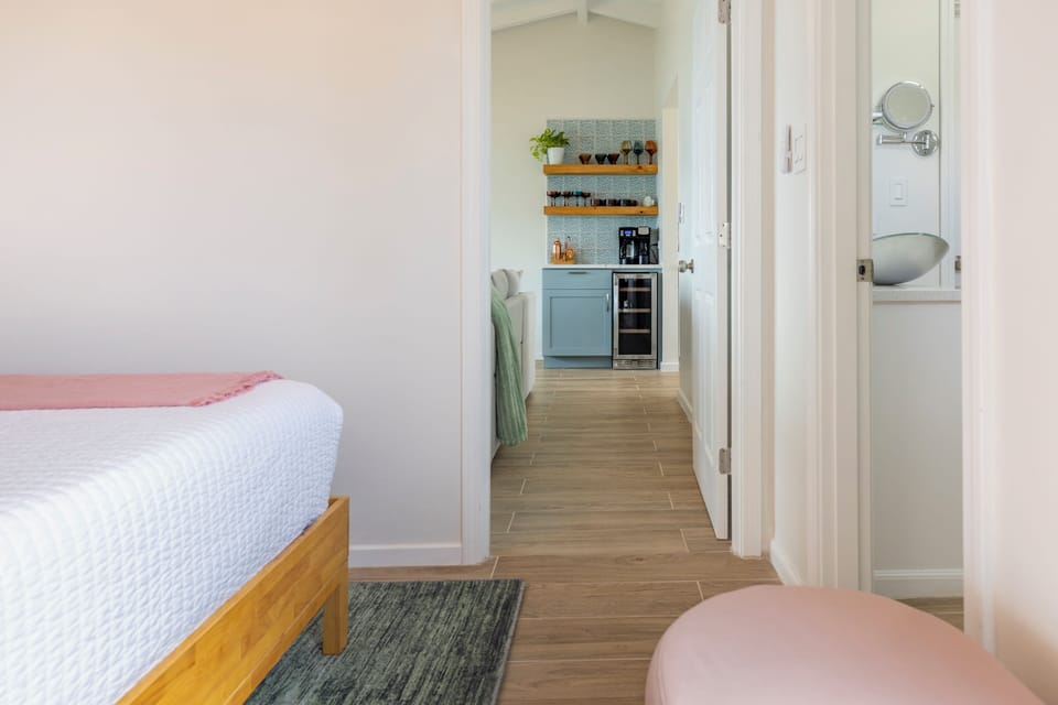 Bedroom Off Of Living Room With En Suite 