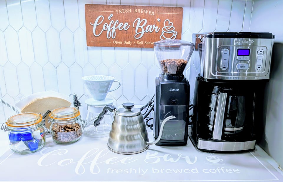 Coffee bar!