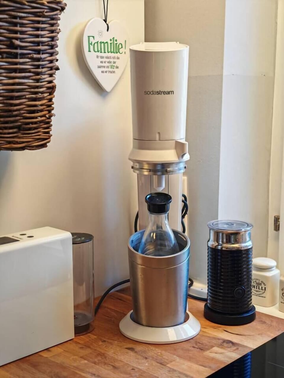 Sodastream to enjoy the unique spring water in Grainau.... 