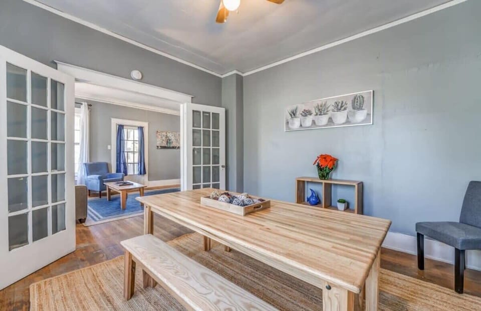 Large table for family meals