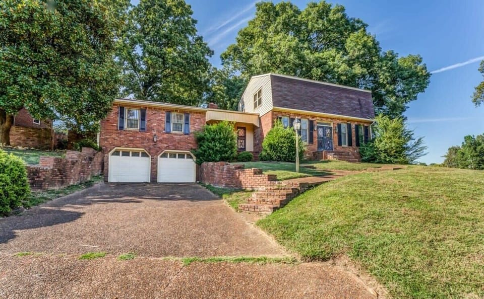 View of the front of the home.