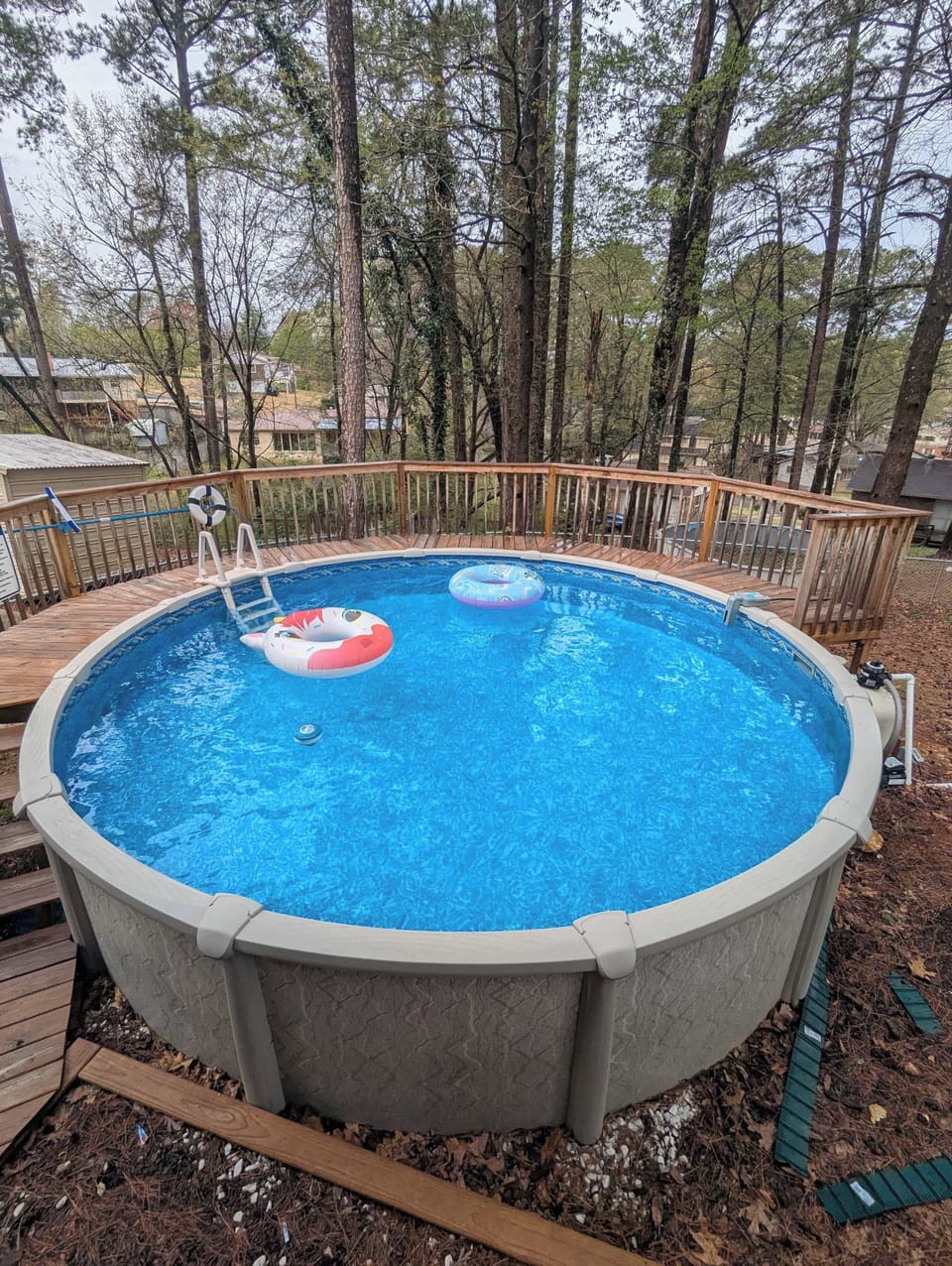 Backyard pool!