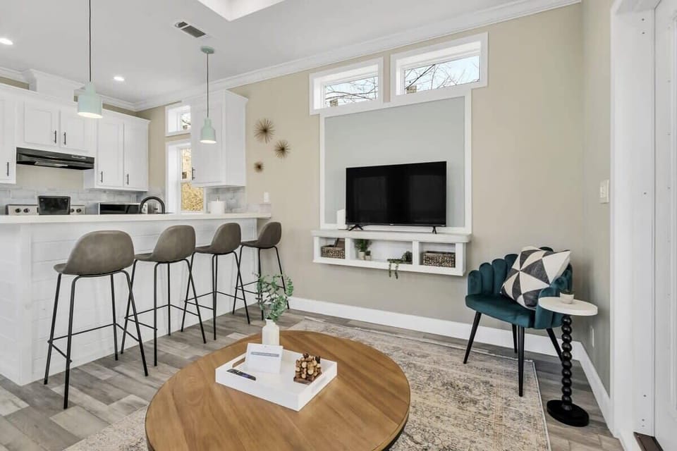 Stylish lounge area