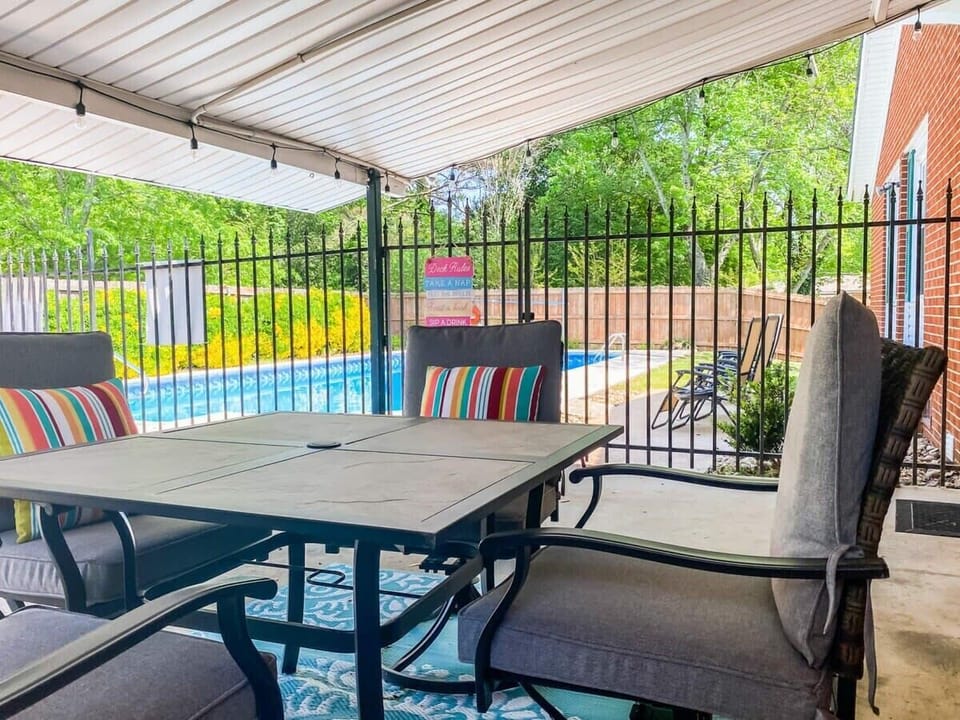 Patio by Pool