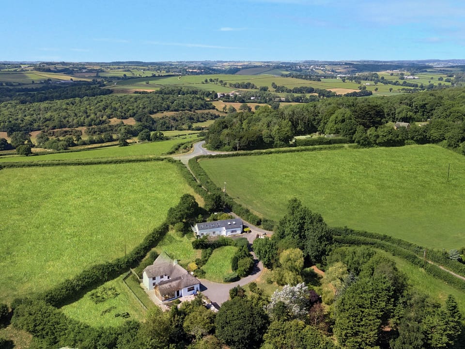 Coach House from above | The Coach House - Sprytown Cottages, Lifton