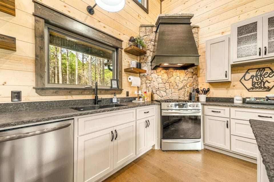 Our Kitchen is fully stocked with everything you will need to prepare your meals.