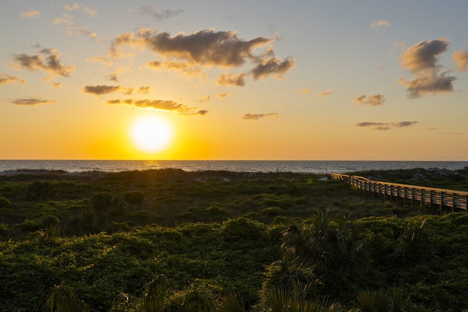 Unforgettable sunset views that paint the sky with warm colors every evening.