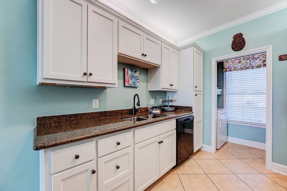 Plenty of counter space.