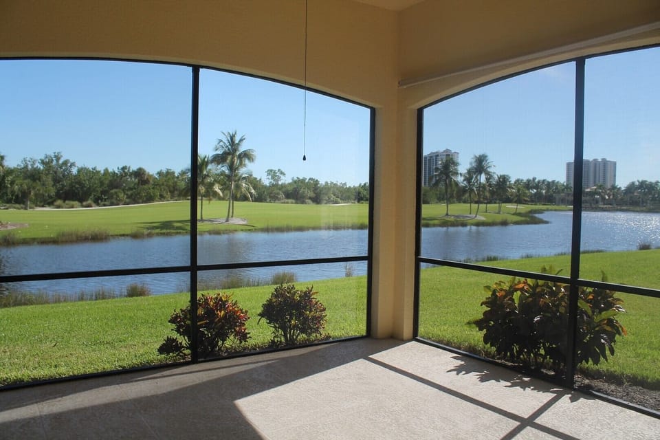 View from Screened Lanai