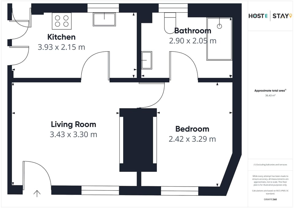 Dame Alice Street, Bedford - Host & Stay