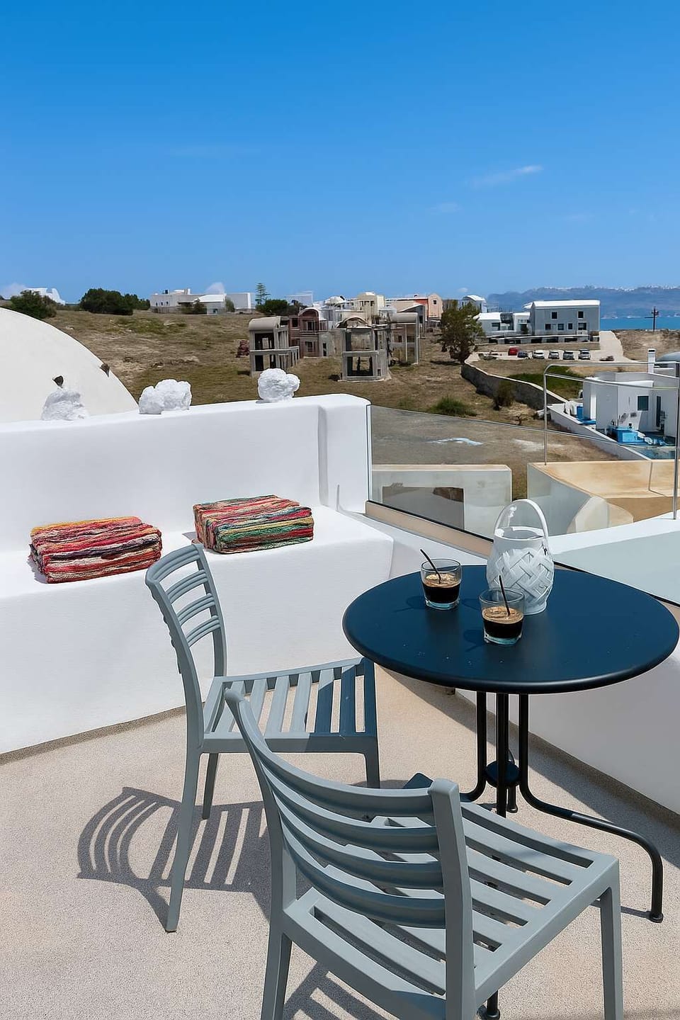 Village and Sea View from the Veranda – Perfect for Sunsets

