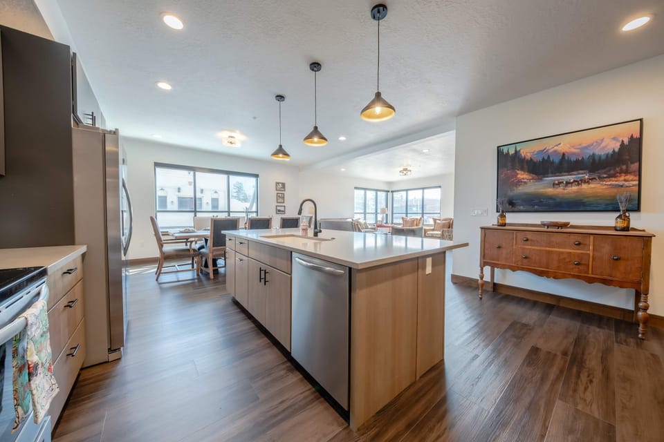Fully equipped kitchen 