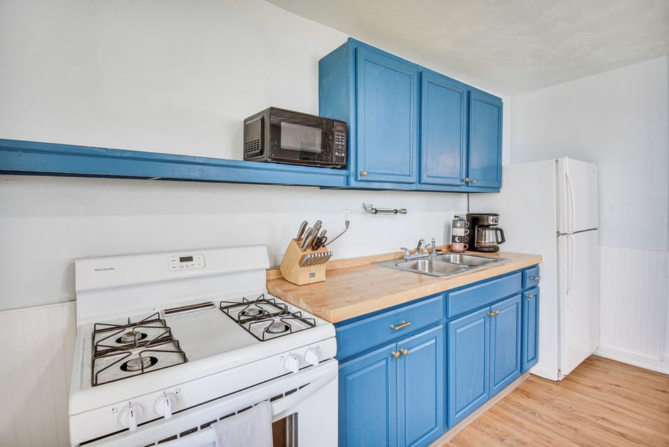 Kitchen | Single-Story Apartment | Drip Coffee Maker | Cooking Basics