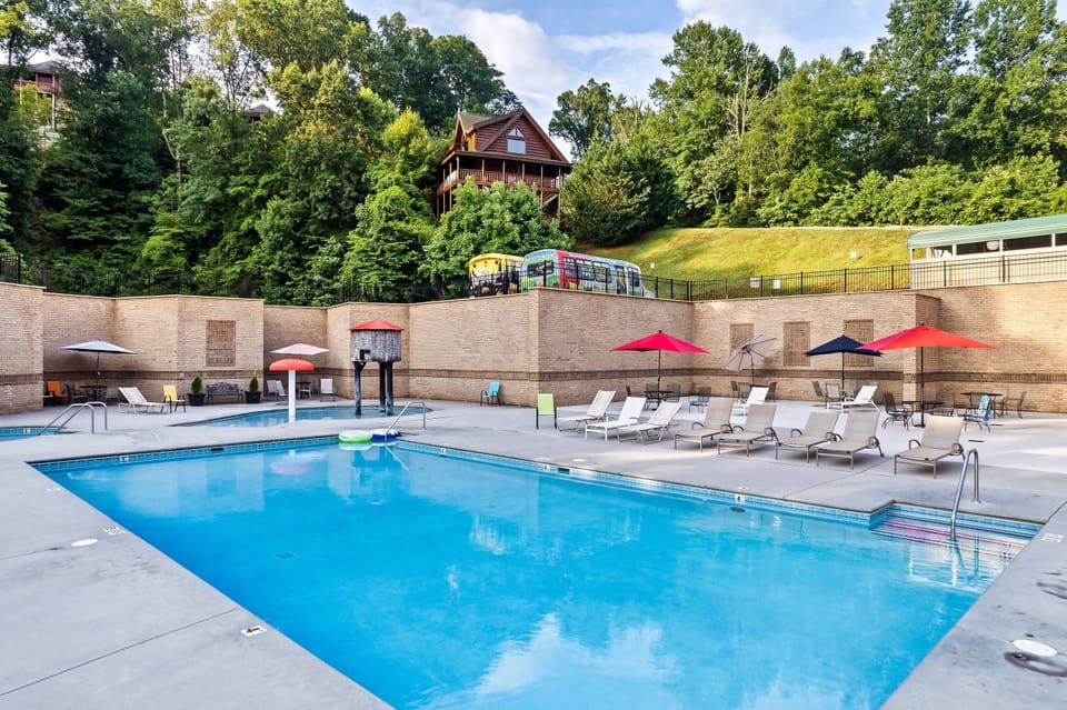 Cool off and unwind in your private pool oasis