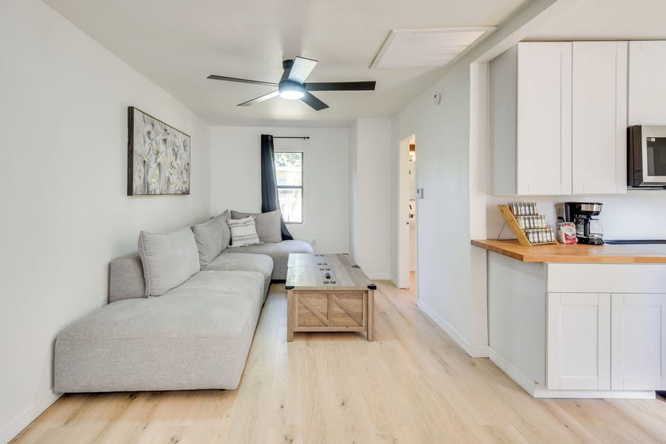 Living Room | Sleeper Sofa | Smart TV