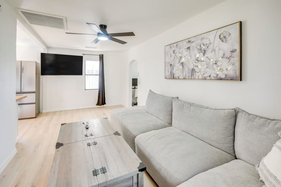 Daytona Beach Vacation Rental | 3BR | 1BA | 1,100 Sq Ft | 3 Steps Required