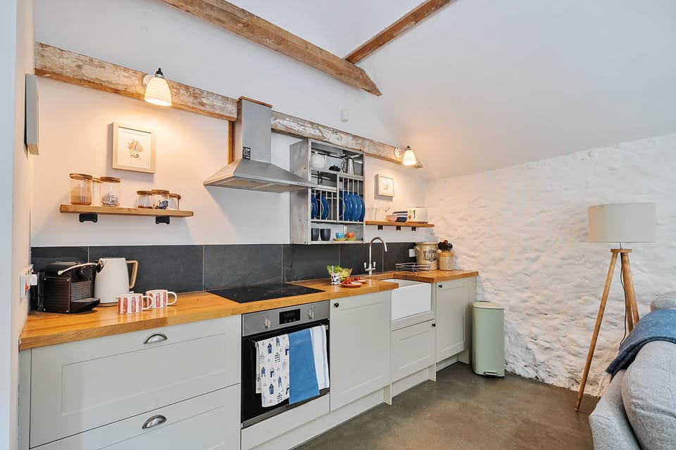 The Neap, Toller Fratrum: The kitchen with electric hob and oven
