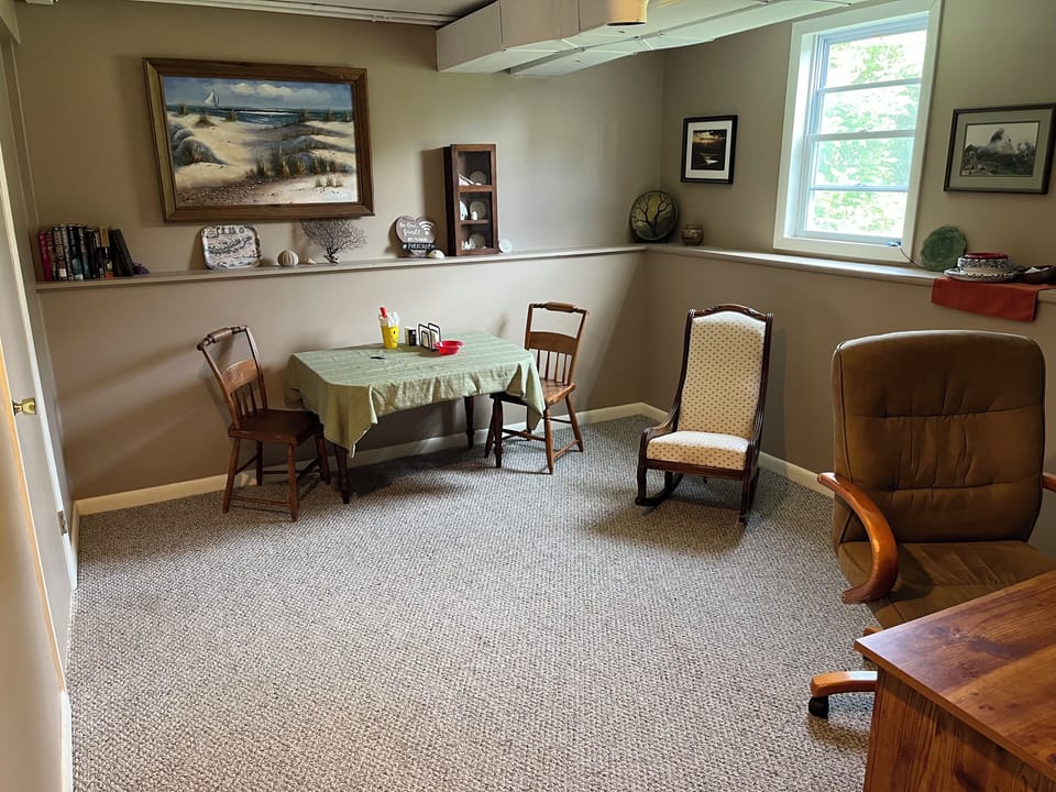 Dining area with ample seating