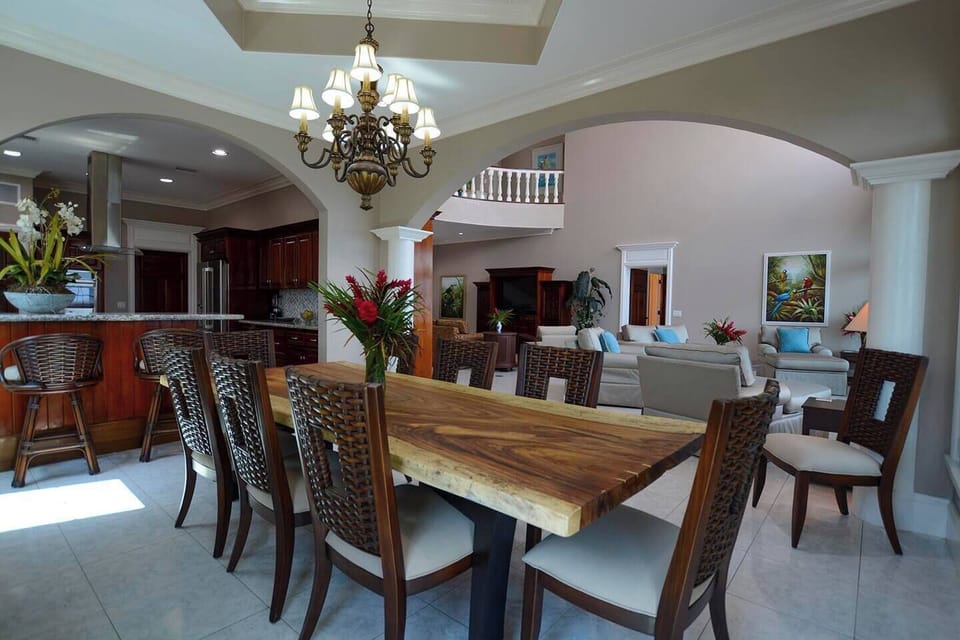 Beautiful hardwood dining table