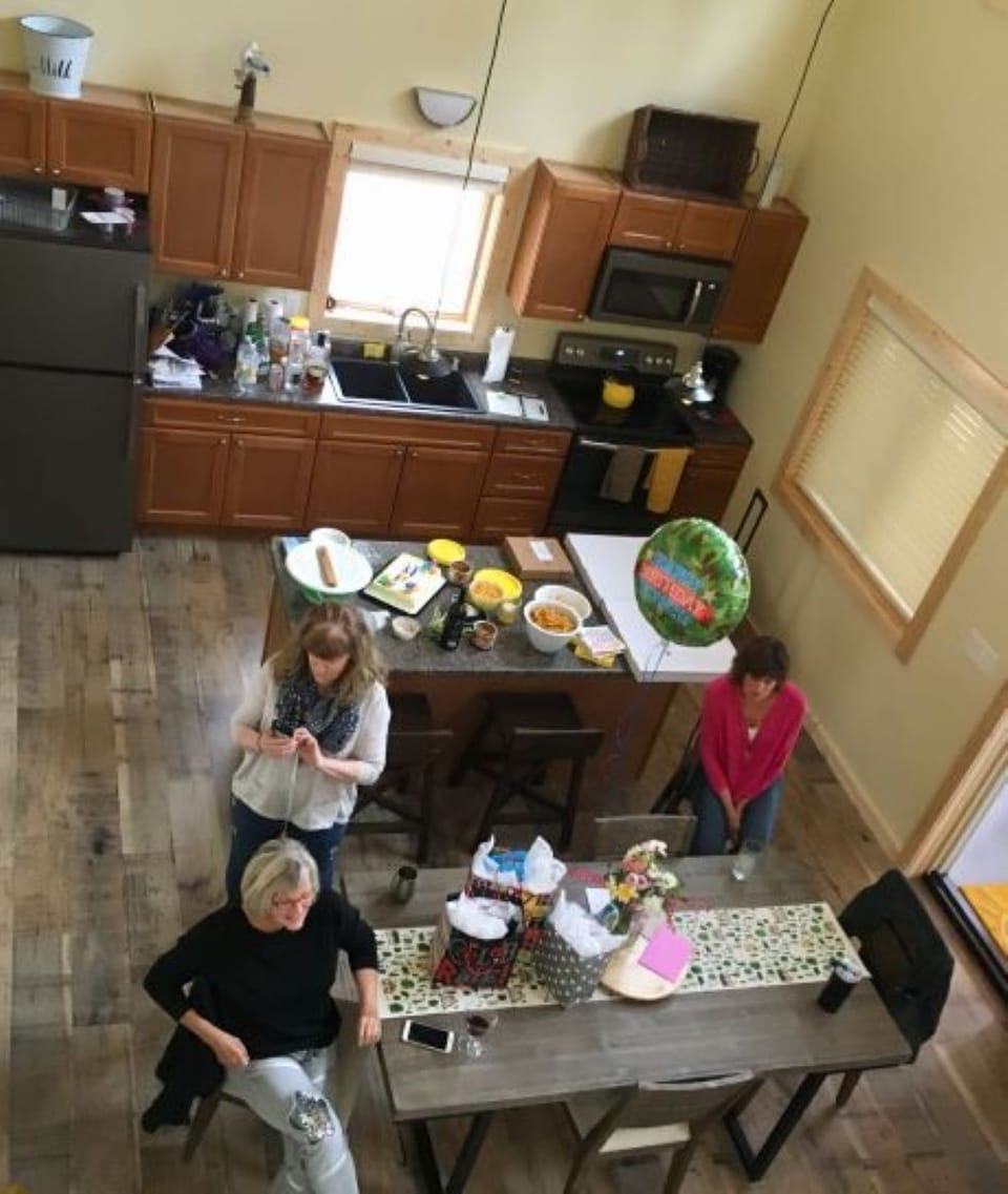 Yellow Kitchen from Loft