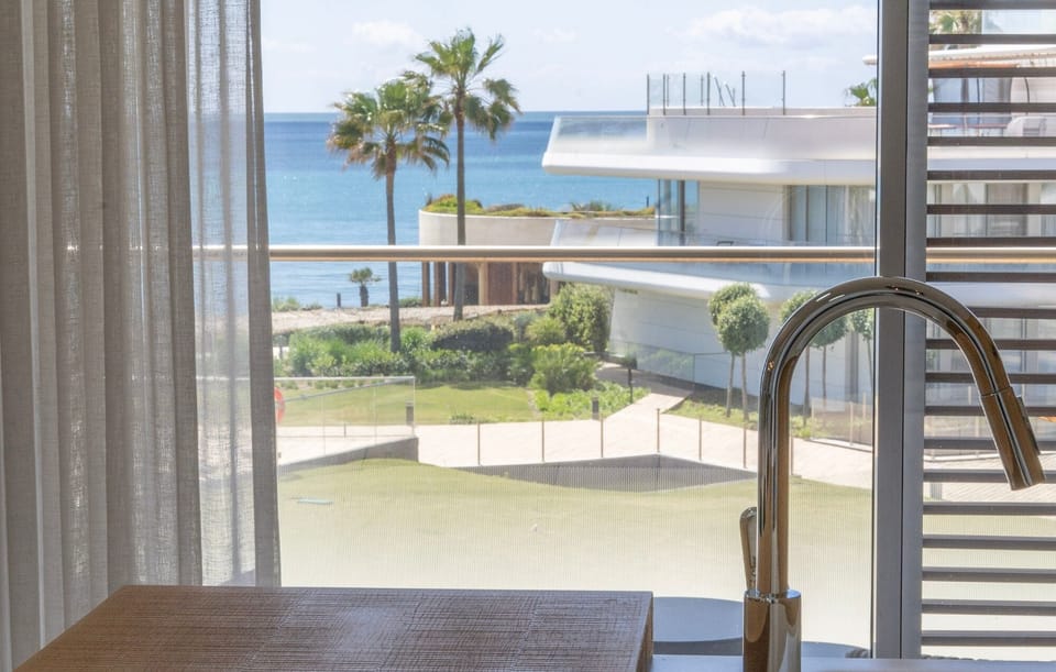 Sea view from kitchen