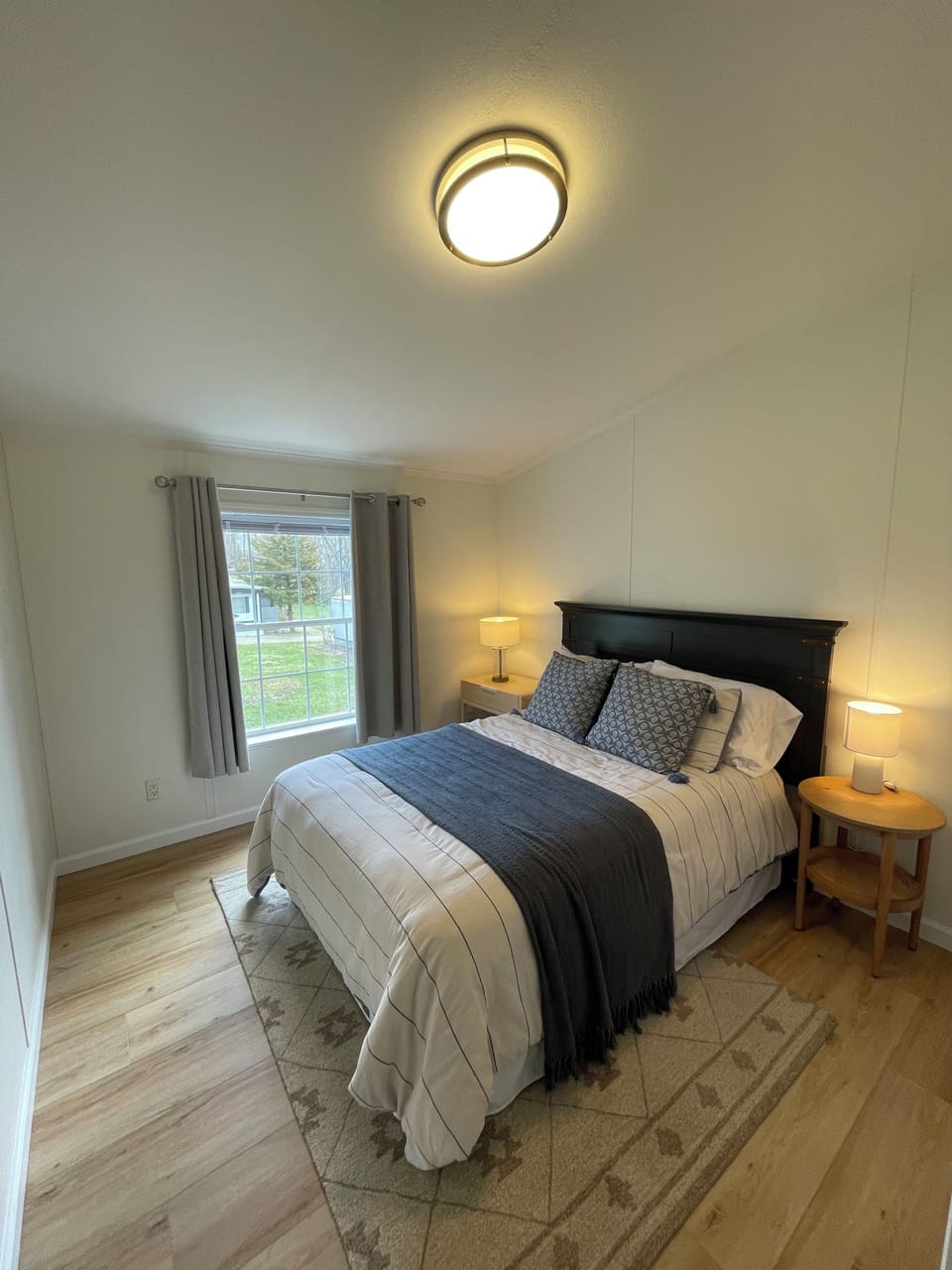 Bedroom #2 has a comfortable double mattress