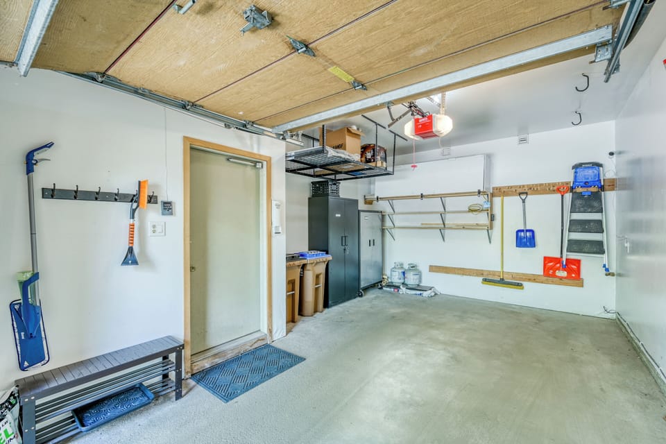 Single Car Garage can be used to store your gear, vehicle, or both! 