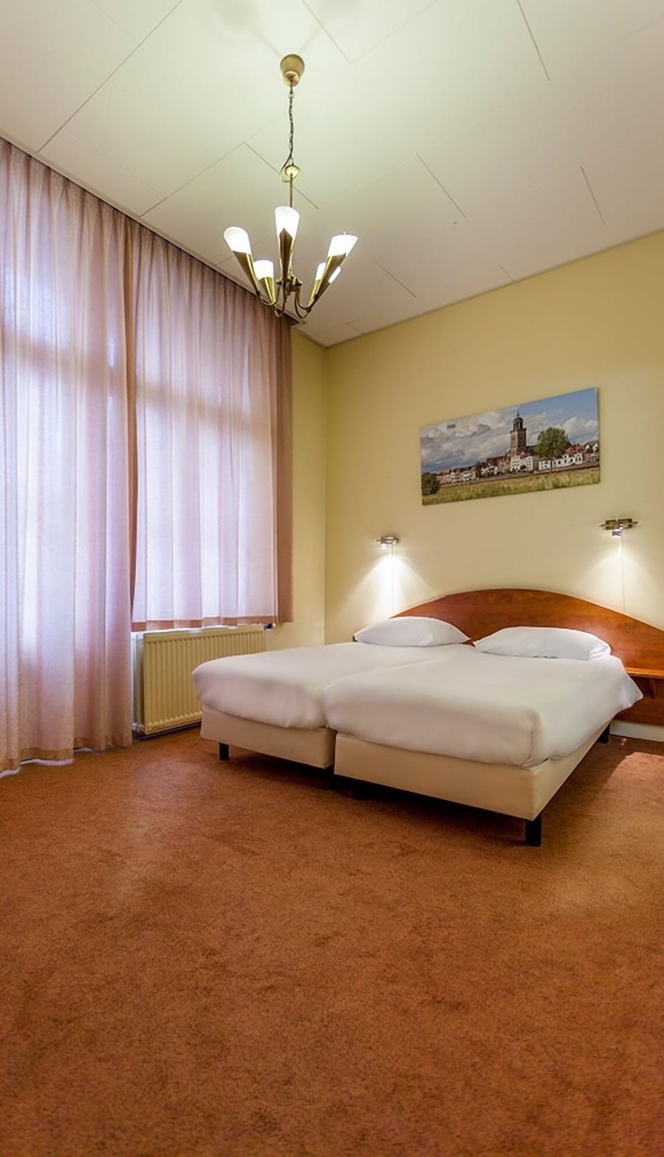 Unit with 2 Single beds. Exact unit will be assigned upon arrival. Views, colors, and decor may vary.