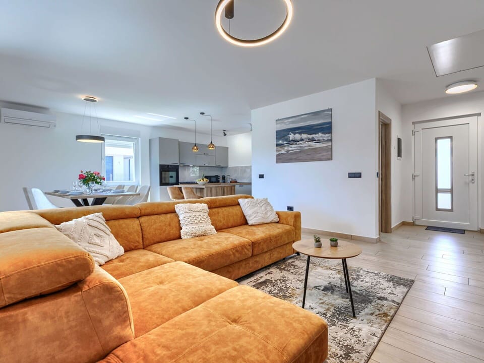 Interior Design, Flooring, Wood, Floor, Furniture, Ceiling, Couch, Living Room, Wood Flooring, Lighting