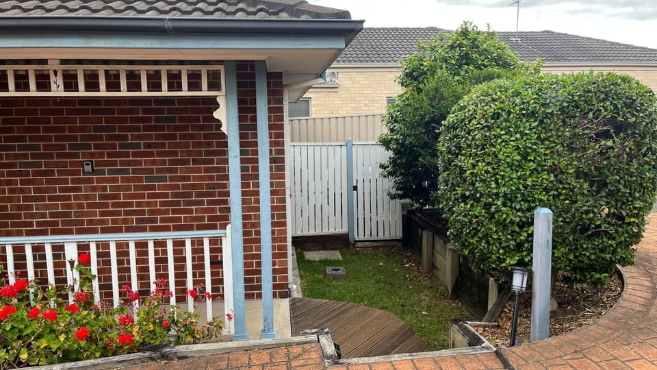 Front entry of Townshouse