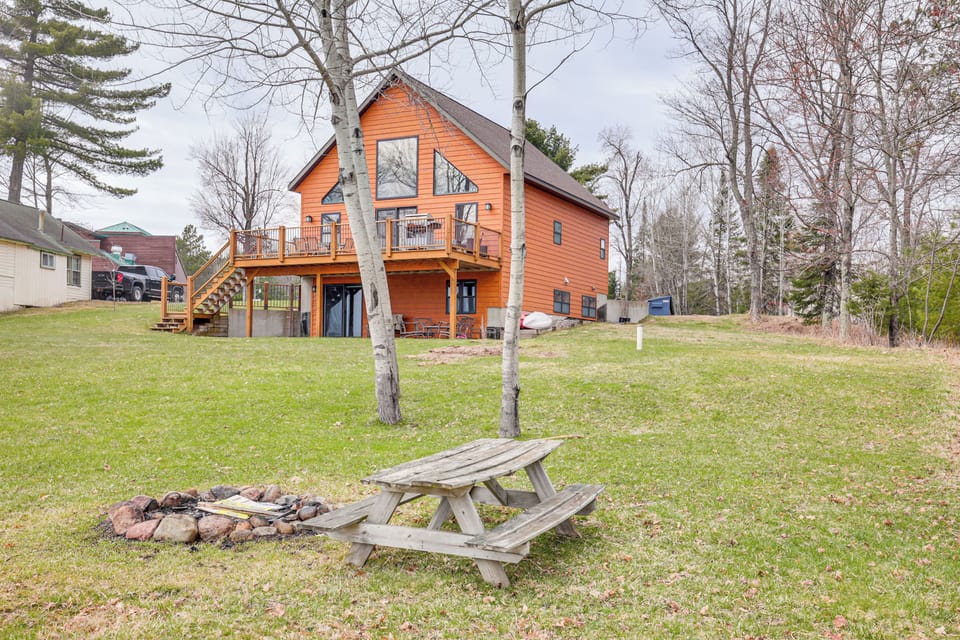 Eagle River Vacation Rental | 3BR | 3BA | 1,500 Sq Ft | 2 Steps to Enter