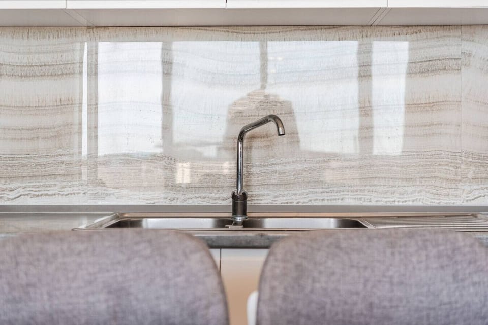 Fully-equipped kitchen details