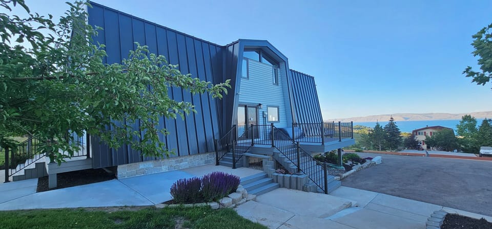 South side deck off the kitchen