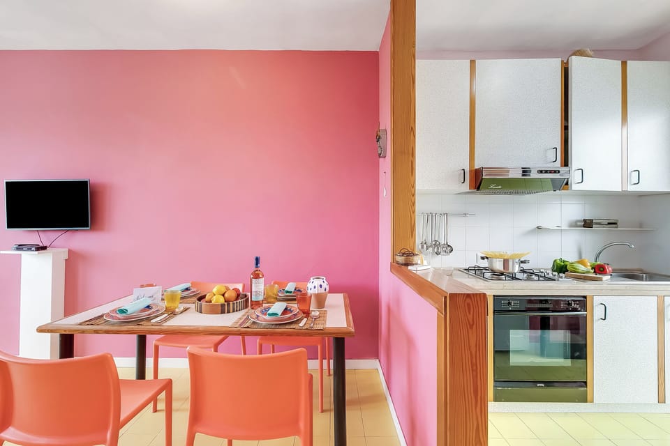 Kitchen and dining area