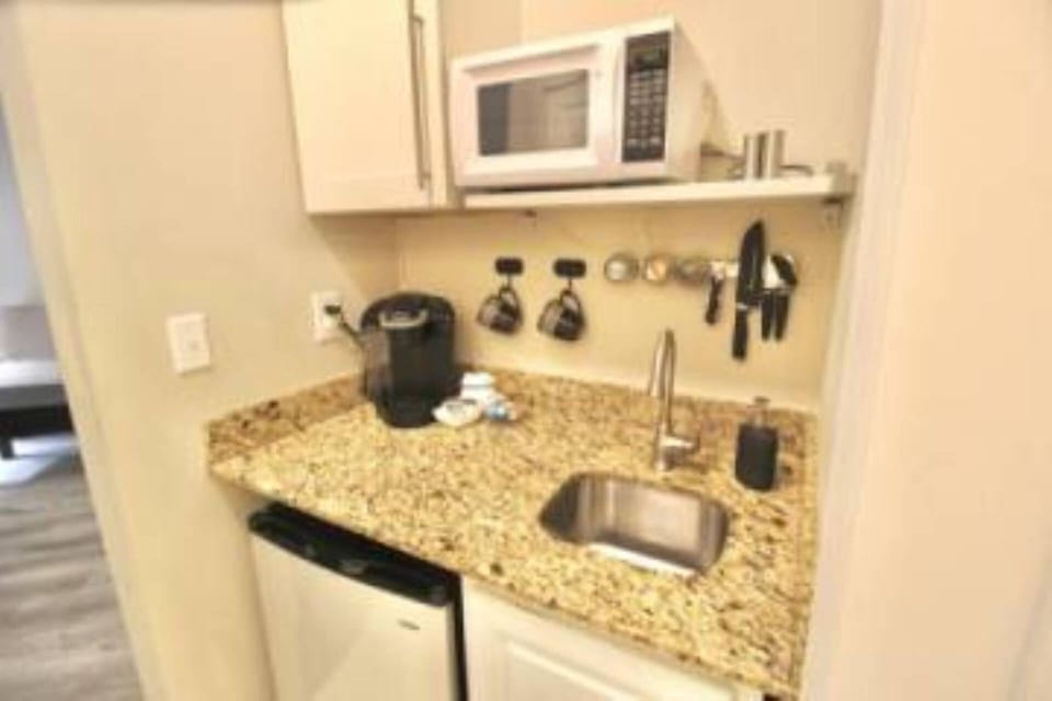 Enjoy morning coffee with the Keurig.