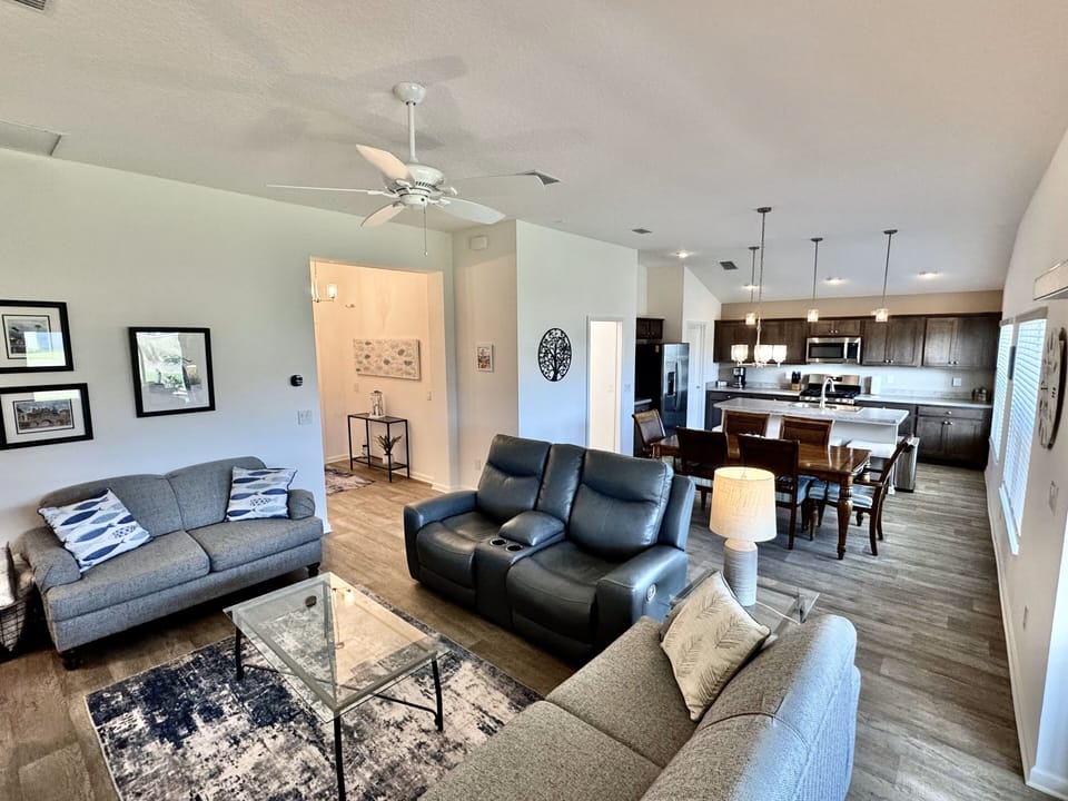 Open Concept - Kitchen, Dining and Living Room