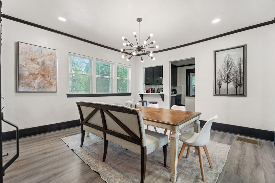 A warm, inviting dining area that makes every meal feel special.
