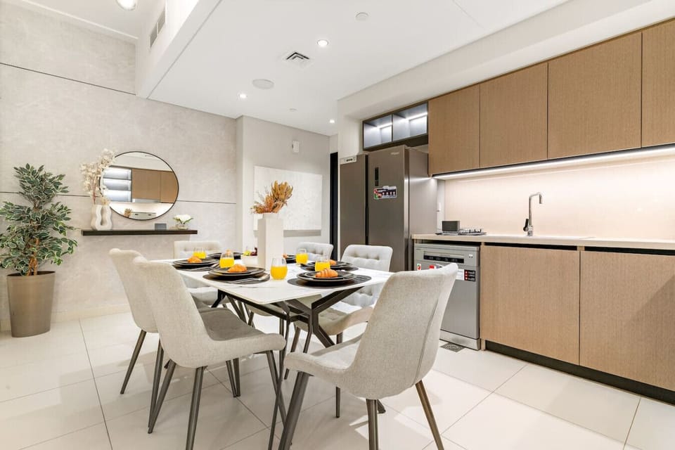 Dining Area: Dine in style with sleek decor and vibrant views, perfect for memorable meals!