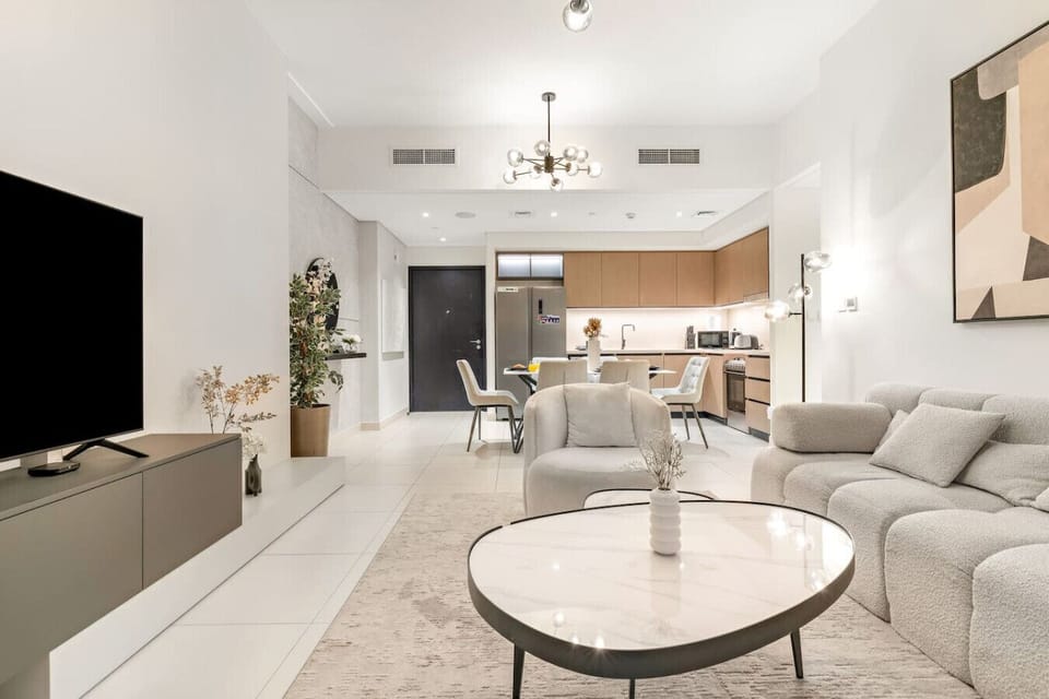 Living Room: Stylish space with chic decor, perfect for relaxing after a day of adventure!