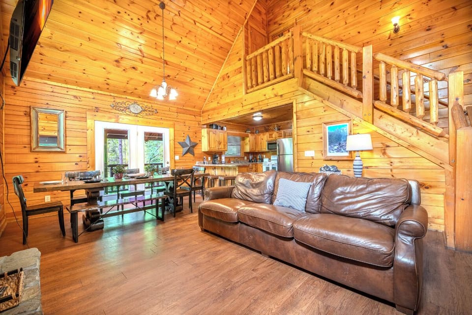 Bear Play 23's cozy living area