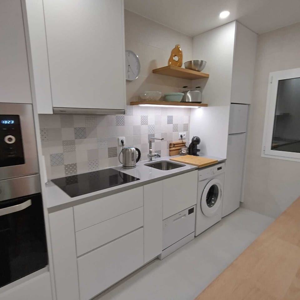 Modern kitchen with all amenities