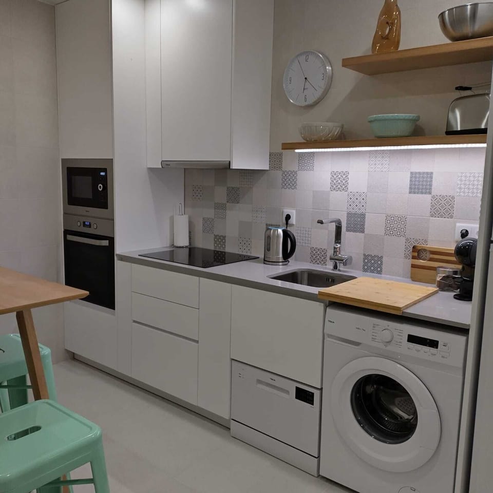 Modern kitchen with all amenities