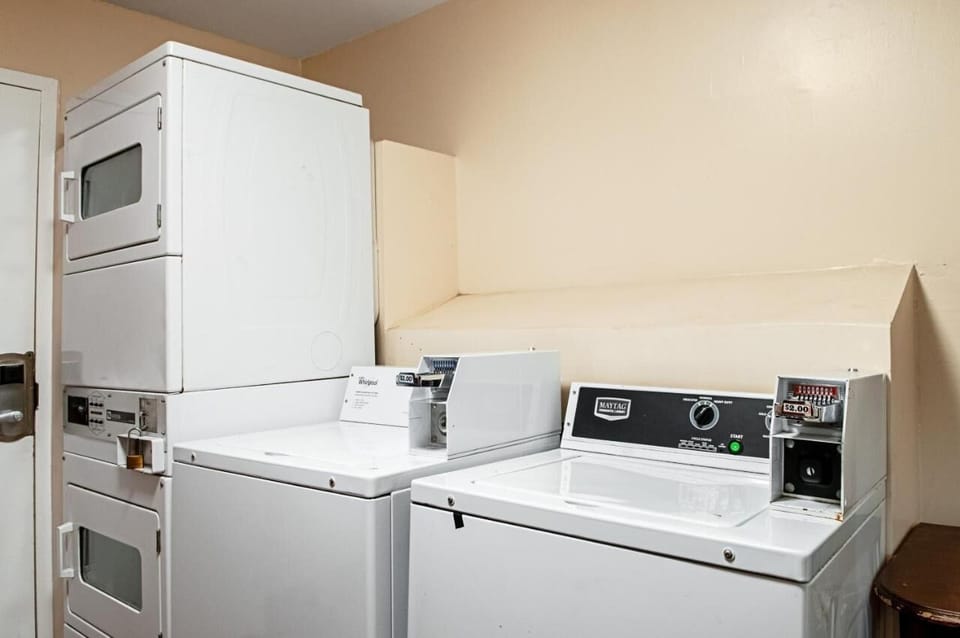Refresh your wardrobe easily with convenient on-site laundry machines.